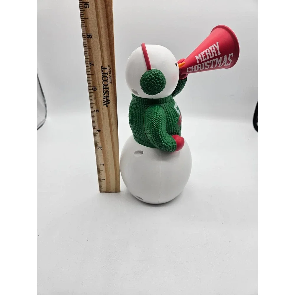 Hallmark Christmas Cheer U University‎ Snowman Motion Activated Cheerleader 2012